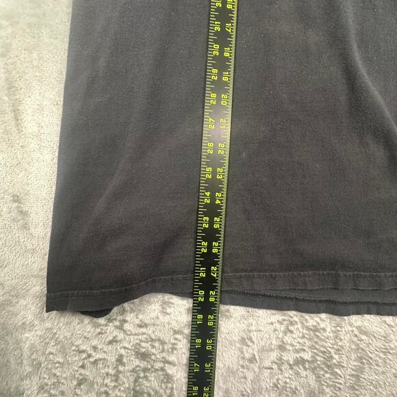 Oakley x Buckle Big Logo Print Black/Blue Graphic T-shirt Size Large - Picture 4 of 7